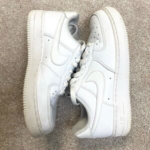 Gently Used White Nike AF1